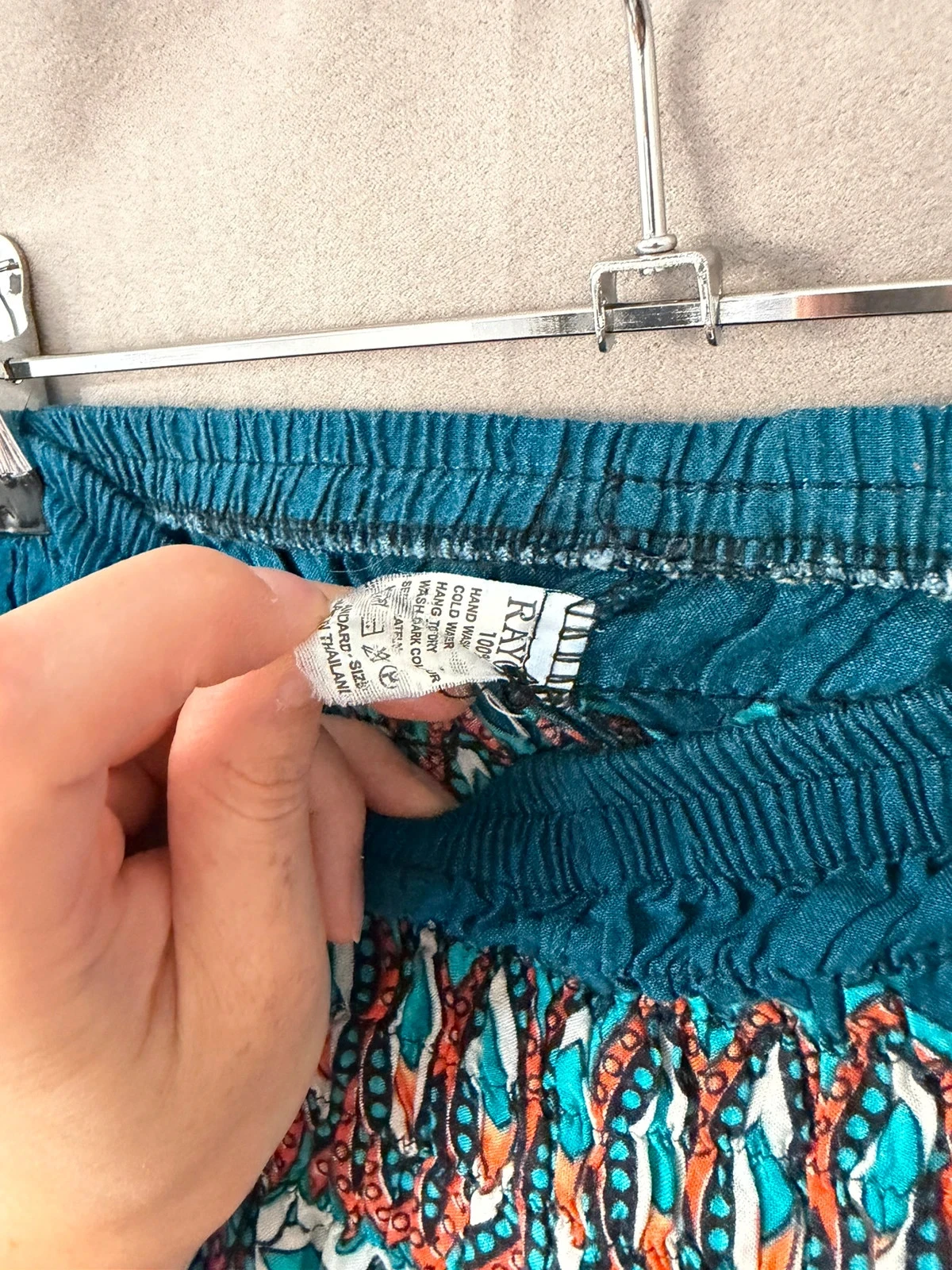 Vrije broek type sarouel – photo 4